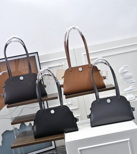 H**me5 Bag Sellier Tablet Case Hand-Waxed Stitch Full Steel Hardware Hunter/Swift Calfskin & Canvas Master Quality