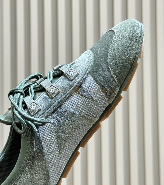 L0vis Vvtt0n LV Arrival Lambskin Ballet Flats with Floral Sole Green Master Quality