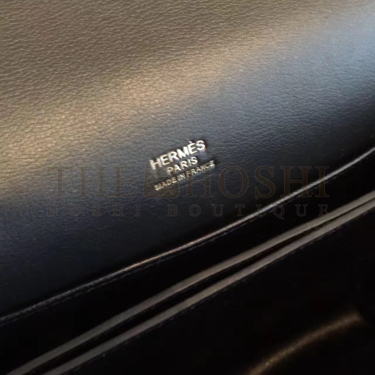 H**me5 Mini Sac Roulis Bag In Black Swift Leather Master Quality