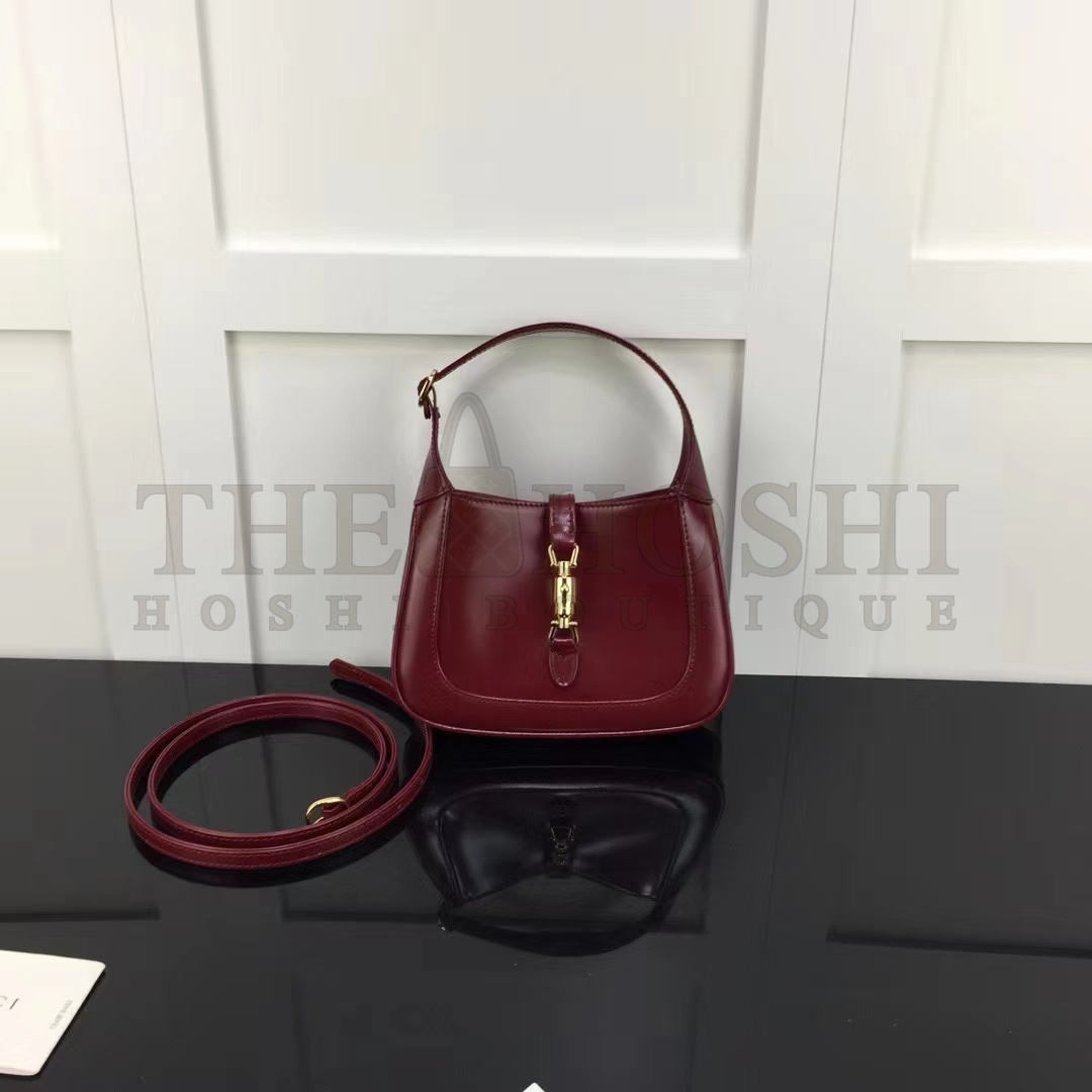 Gvc*1 Women Jackie 1961 Mini Shoulder Bag Red Leather Gold-Toned Hardware Master Quality