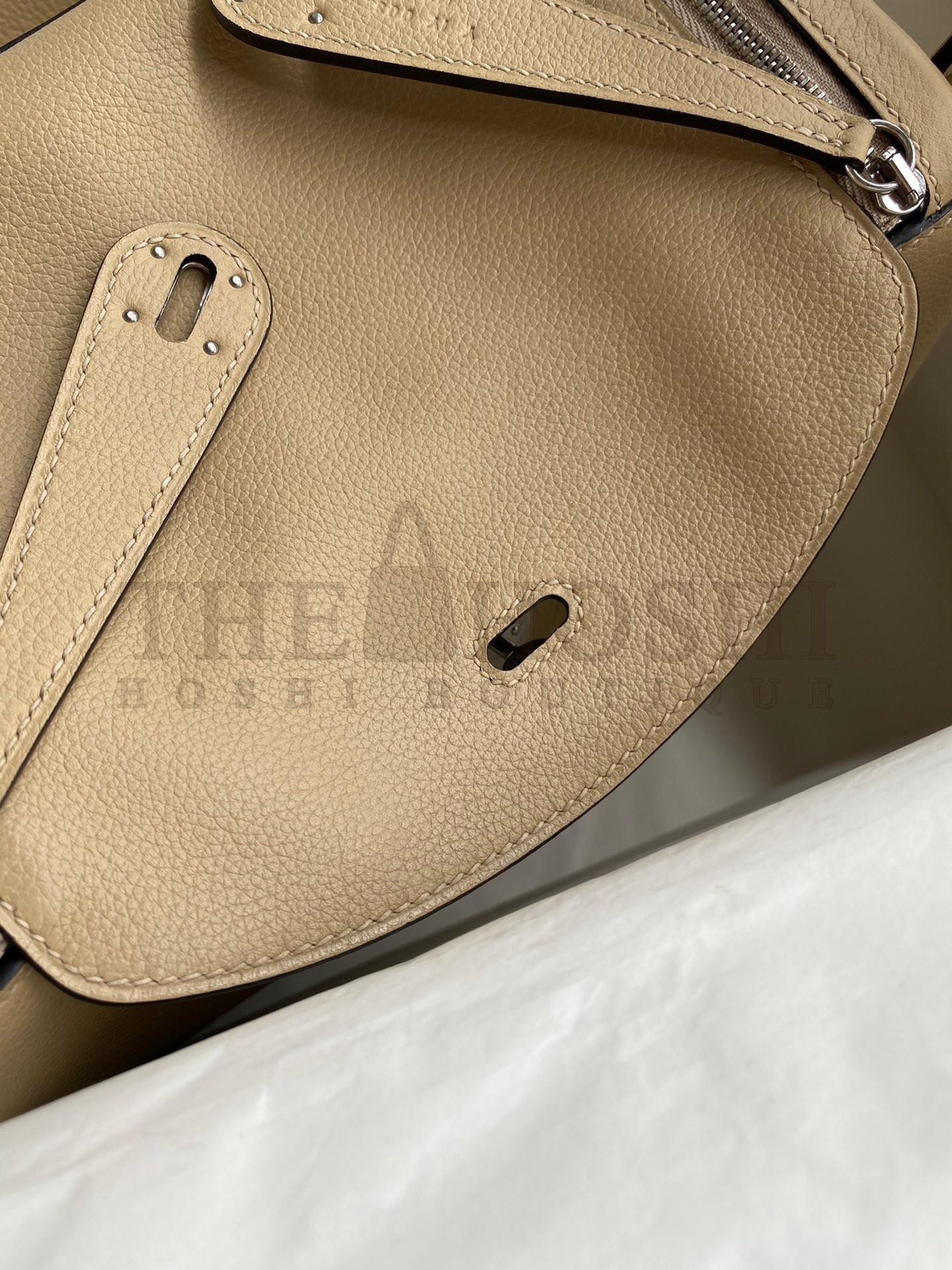 H**me5 Lindy 26 Handmade Bag In Trench Clemence Leather Master Quality