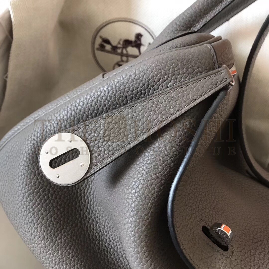 H**me5 Gris Mouette Lindy 30cm Clemence Handmade Bag Master Quality