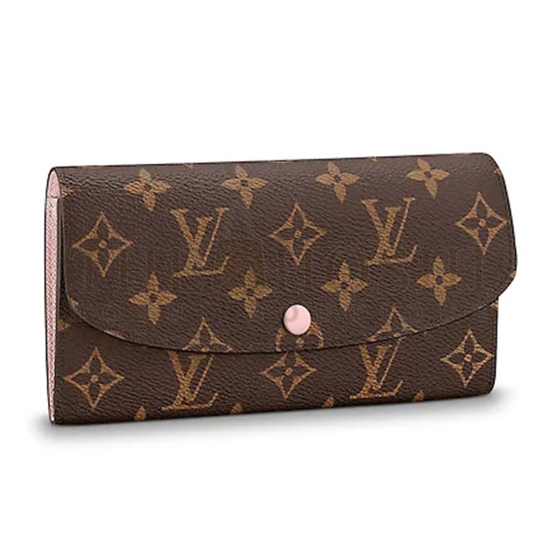 L0vis Vvtt0n LV Women Emilie Wallet in Coated Canvas Master Quality
