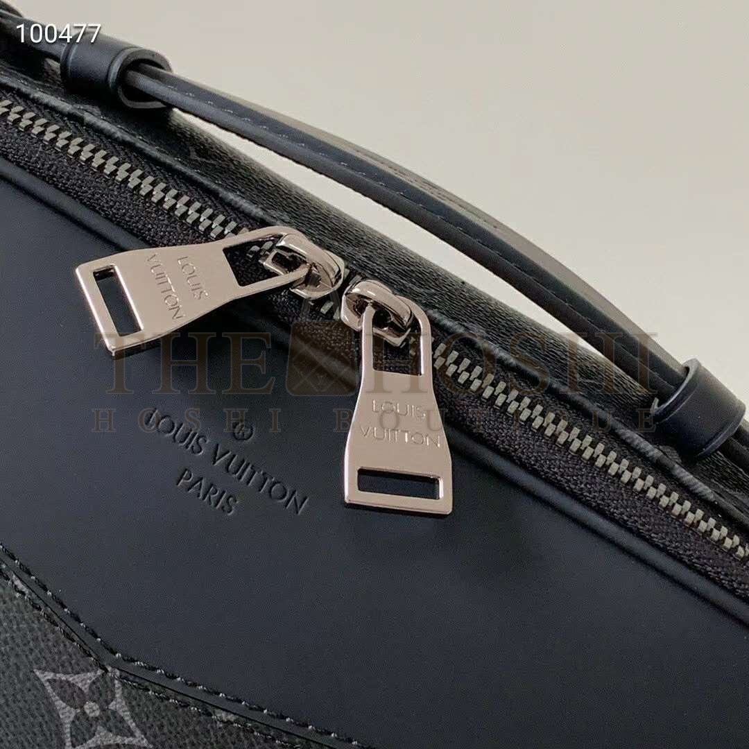 L0vis Vvtt0n LV Men Bumbag in Monogram Eclipse Canvas-Black Master Quality