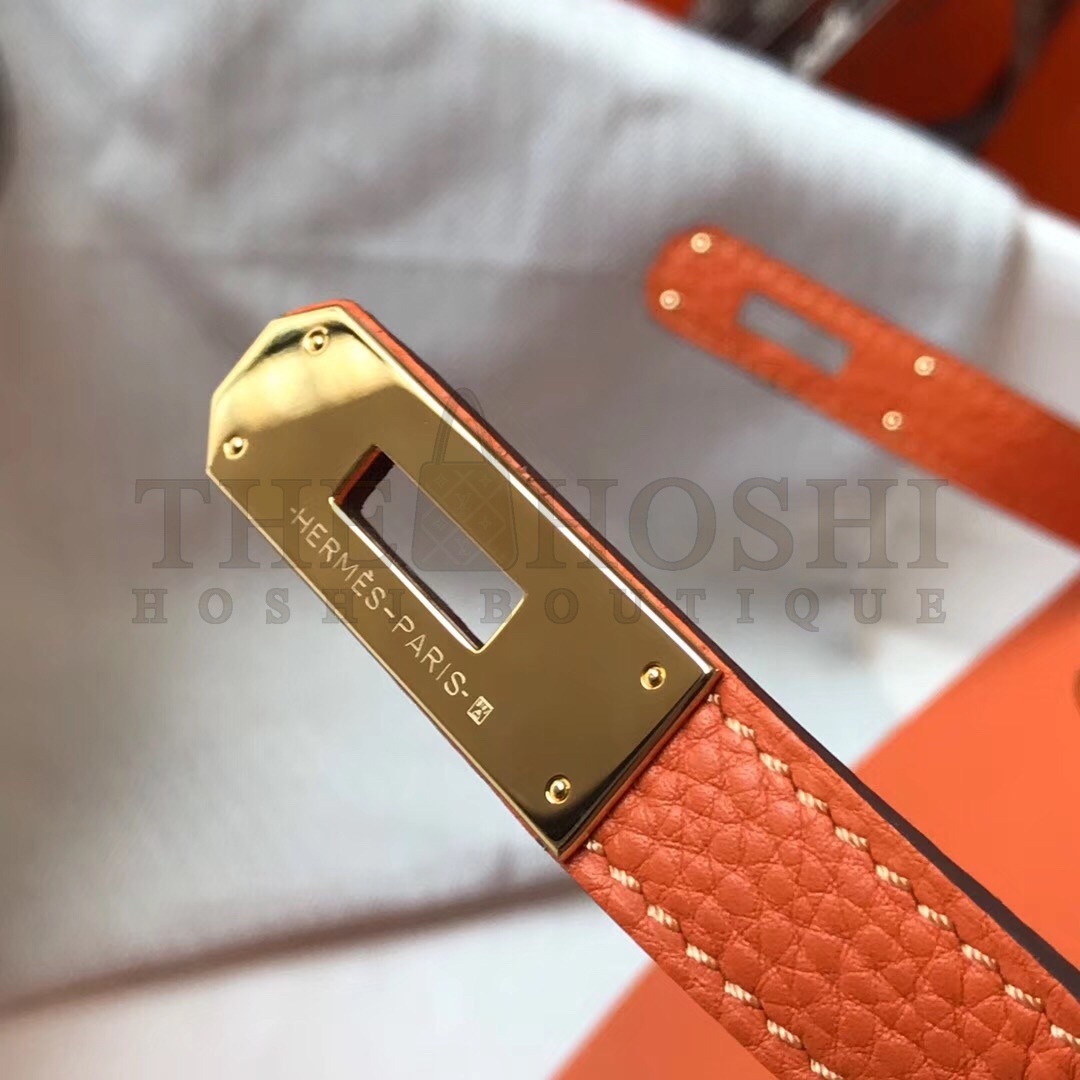 H**me5 Orange Clemence Kelly 28cm Bag Master Quality