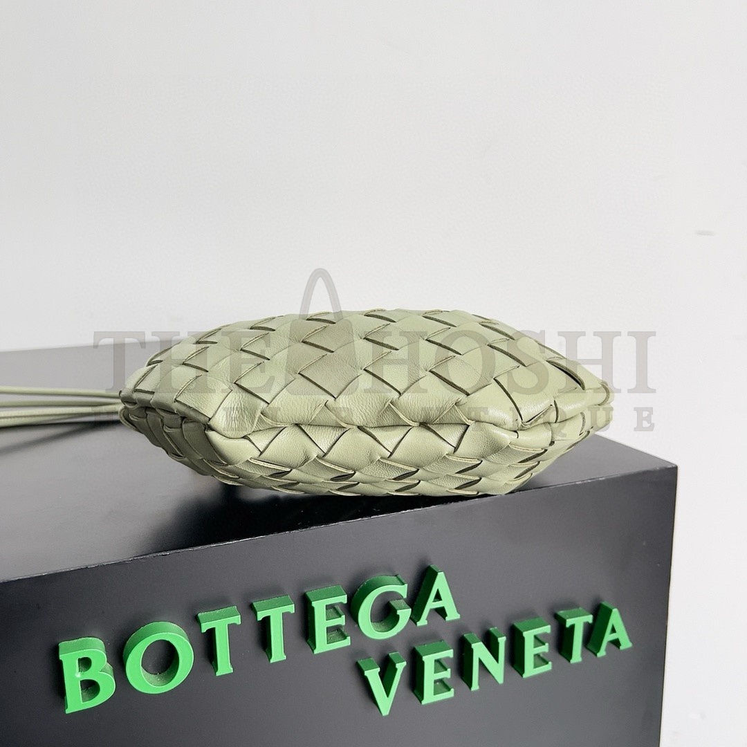 B0tt*ga Ven*ta Sardine Mini Bag in Travertine Intrecciato Lambskin Master Quality