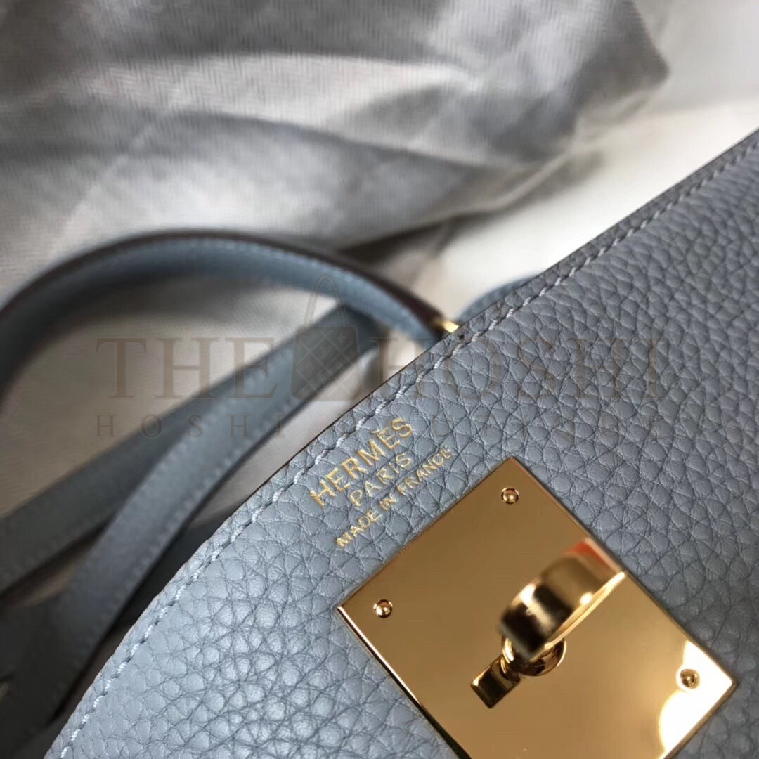 H**me5 Blue Lin Clemence Kelly 28cm Bag Master Quality