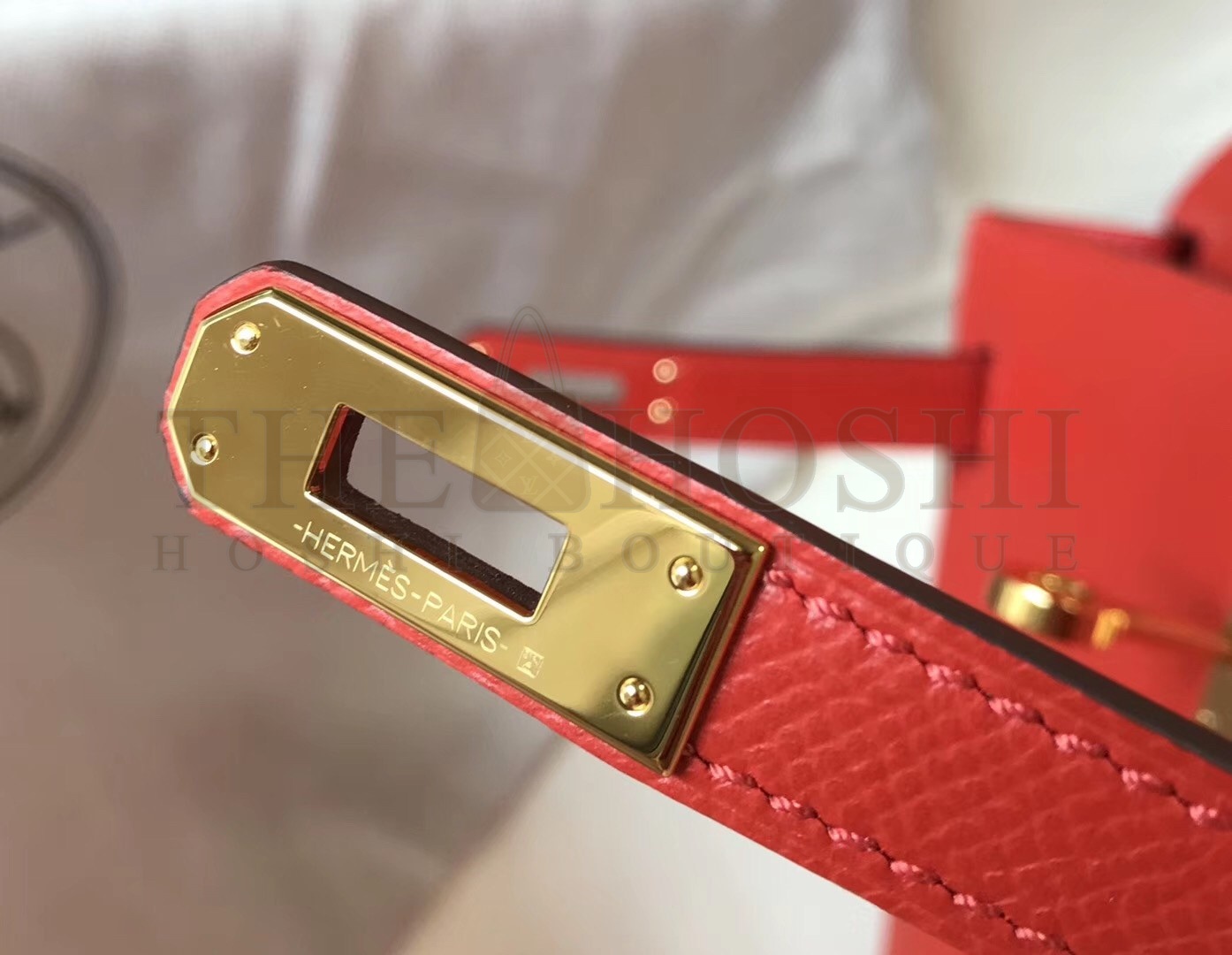 H**me5 Kelly 25cm Sellier Bag In Piment Epsom Leather Master Quality