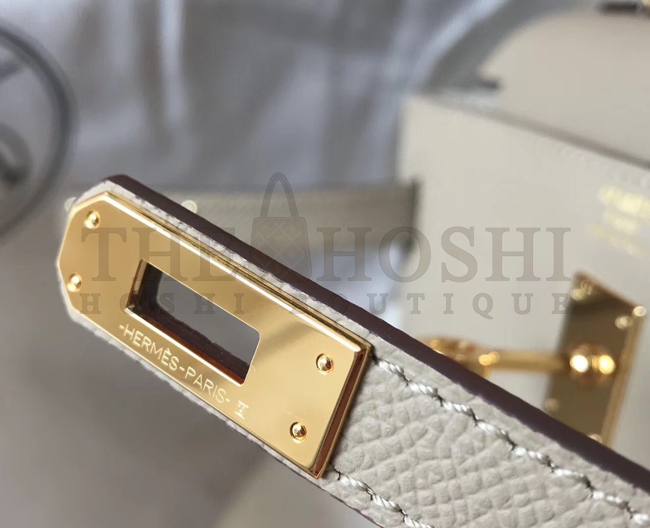 H**me5 Kelly 25cm Sellier Bag In Tourterelle Epsom Leather Master Quality