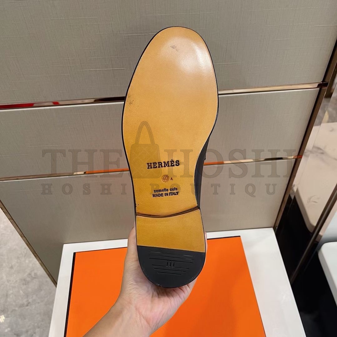 H**me5 Destin Loafers In Noir Calfskin Master Quality