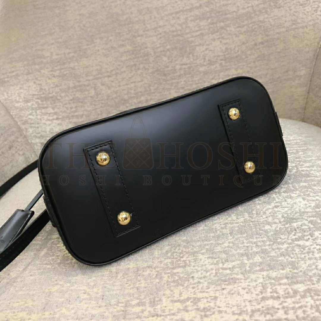 L0vis Vvtt0n LV Women Alma BB Handbag Monogram Canvas-Brown Master Quality