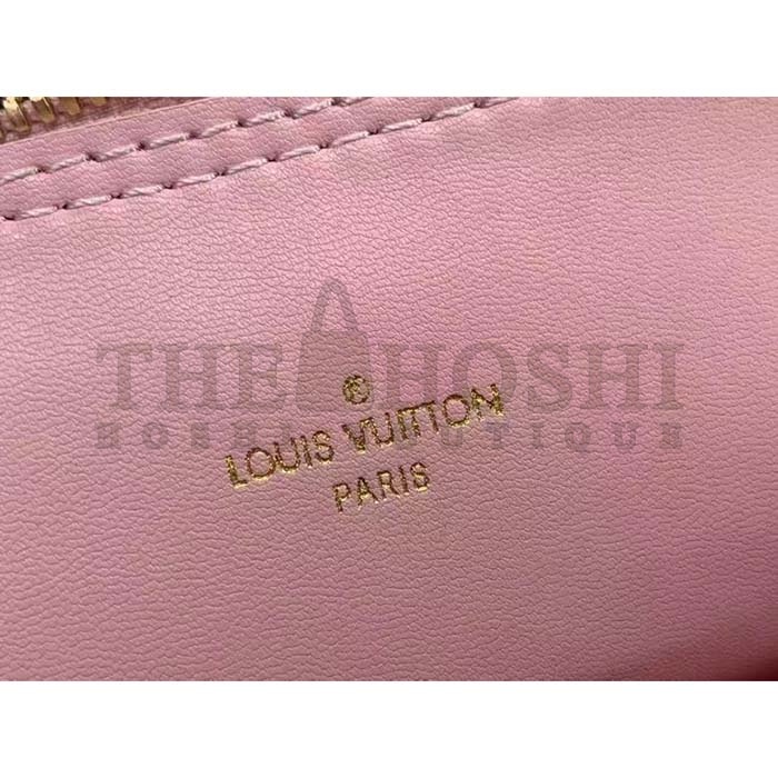 L0vis Vvtt0n LV Women Alma BB Handbag Rosabella Pink Lamb Cowhide Leather Master Quality