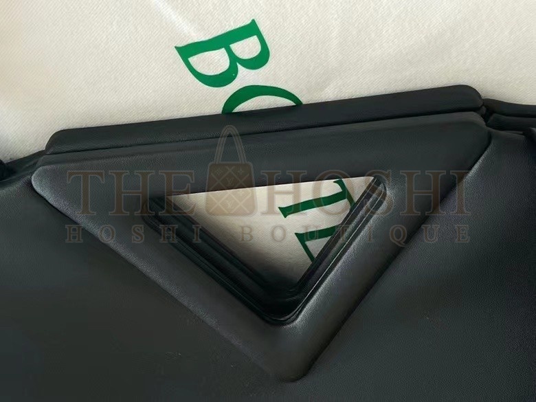 B0tt*ga Ven*ta Medium Point Top Handle Bag In Black Leather Master Quality