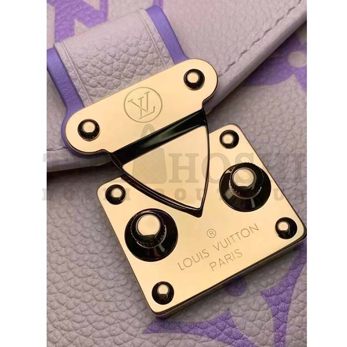 L0vis Vvtt0n LV Women Pochette Metis East West Bag Latte Bubble Tea Purple Embossed Grained Cowhide Leather Master Quality