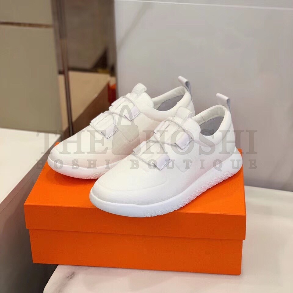 H**me5 Team Sneakers In White Double-sided Technical Mesh Master Quality