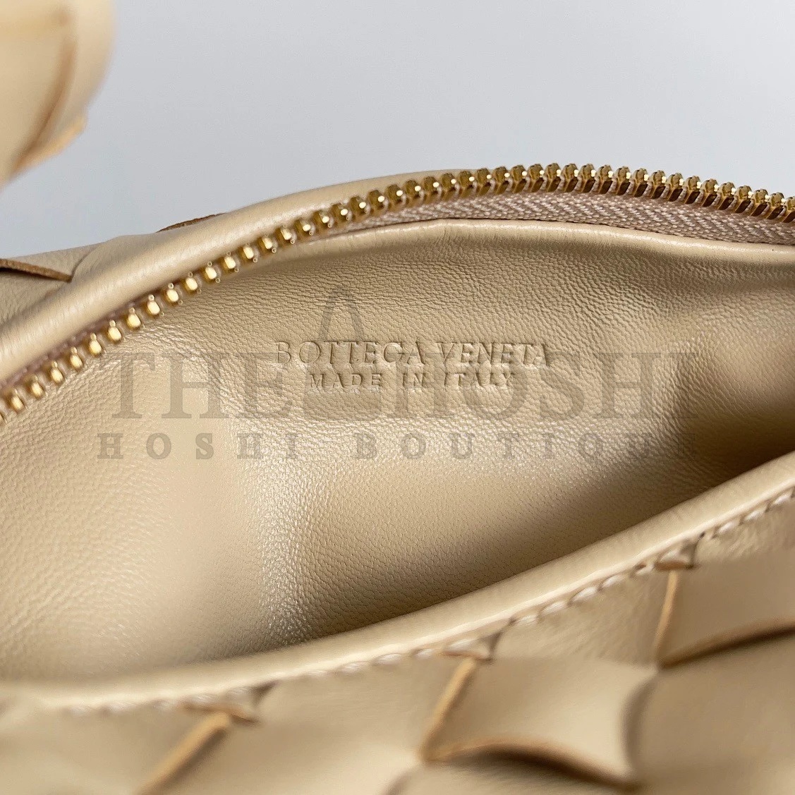 B0tt*ga Ven*ta Mini Jodie Chain Bag In Porridge Intrecciato Lambskin Master Quality