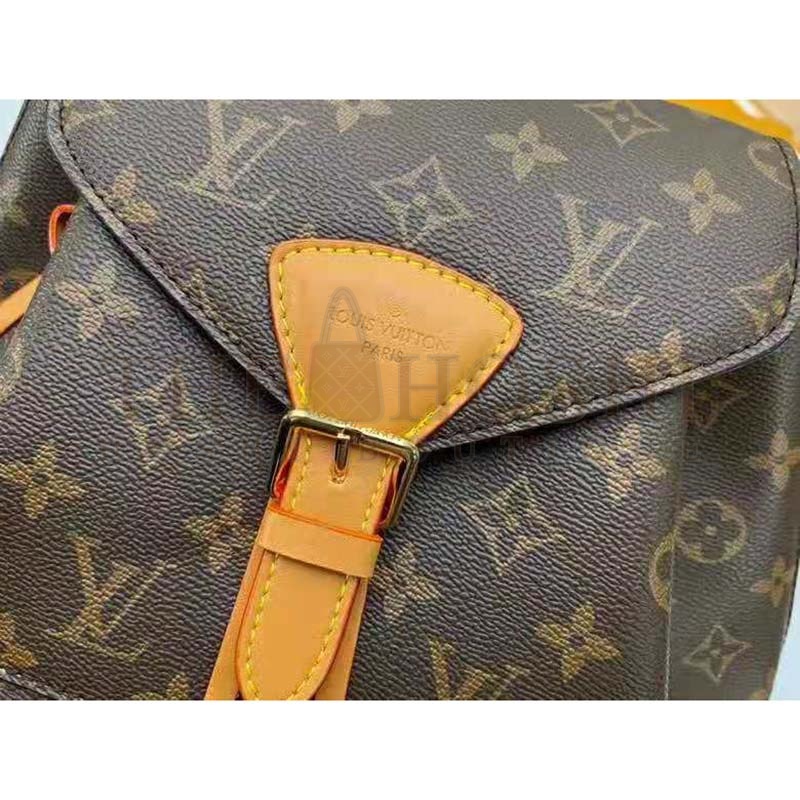 L0vis Vvtt0n LV Women Montsouris BB Backpack Monogram Canvas Cowhide Leather Master Quality
