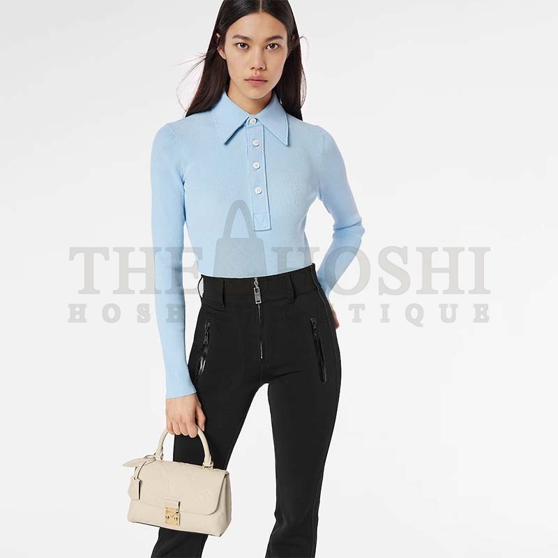 L0vis Vvtt0n LV Women Madeleine BB Handbag Crème Beige Embossed Grained Cowhide Master Quality