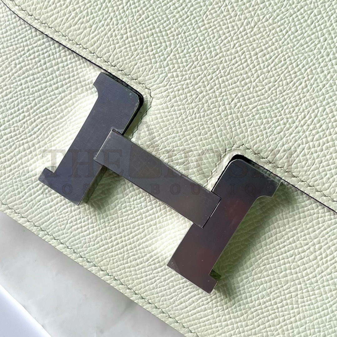 H**me5 Constance 1-18 Mirror Bag In Vert Fizz Epsom Calfskin Master Quality