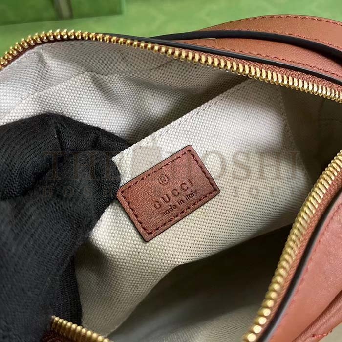 Gvc*1 Women GG Blondie Small Shoulder Bag Cuir Leather Round Interlocking G Master Quality