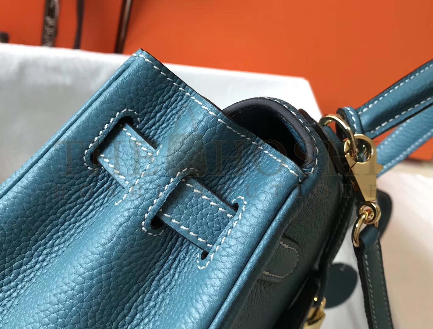 H**me5 Blue Jean Clemence Kelly 28cm Bag Master Quality