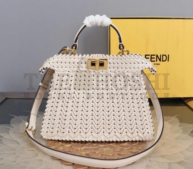 F**di Woven Peekaboo ISeeU Petite bag Master Quality