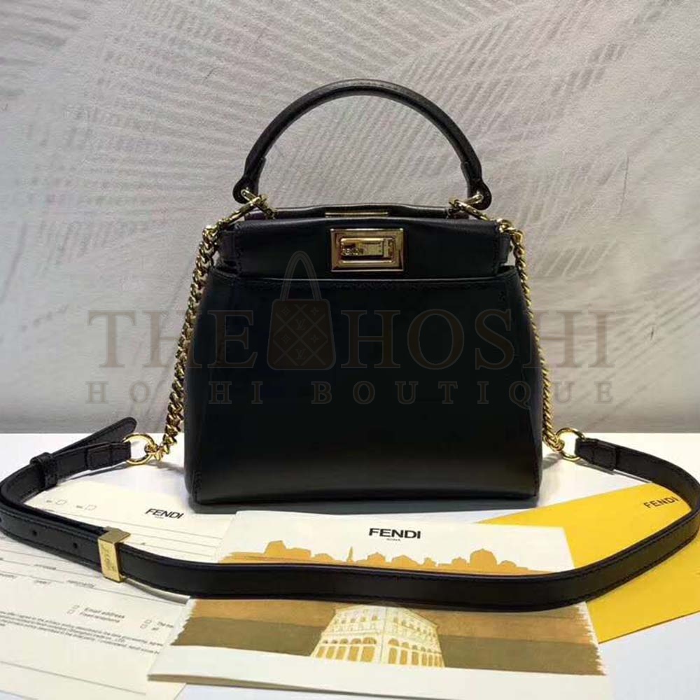 F**di Women Peekaboo Mini Nappa Handbag Master Quality