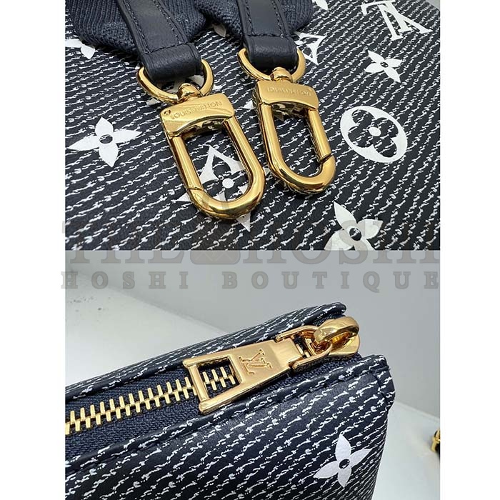 L0vis Vvtt0n LV Women Coussin PM Handbag Blue Lambskin Cowhide Leather Zip Closure Master Quality