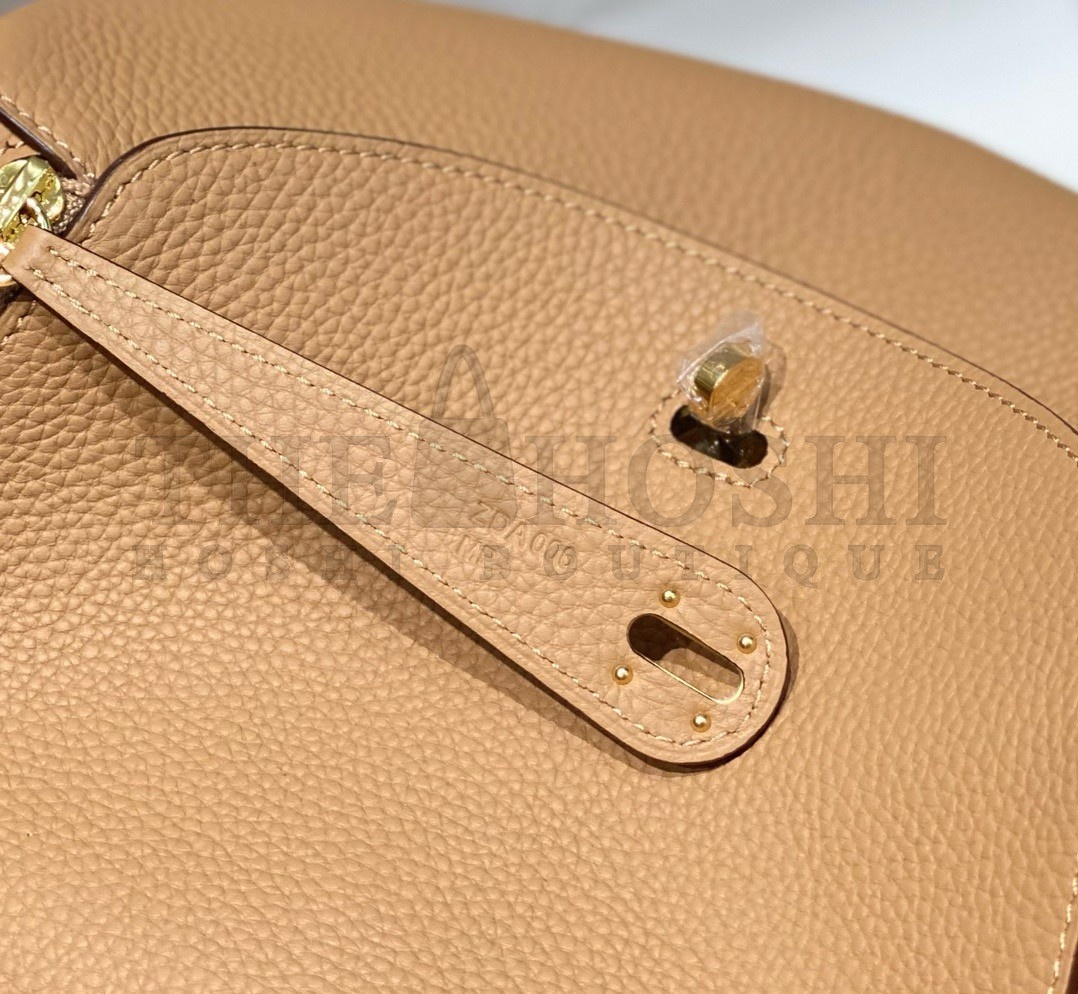 H**me5 Lindy 26cm Bag In Chai Clemence Leather GHW Master Quality