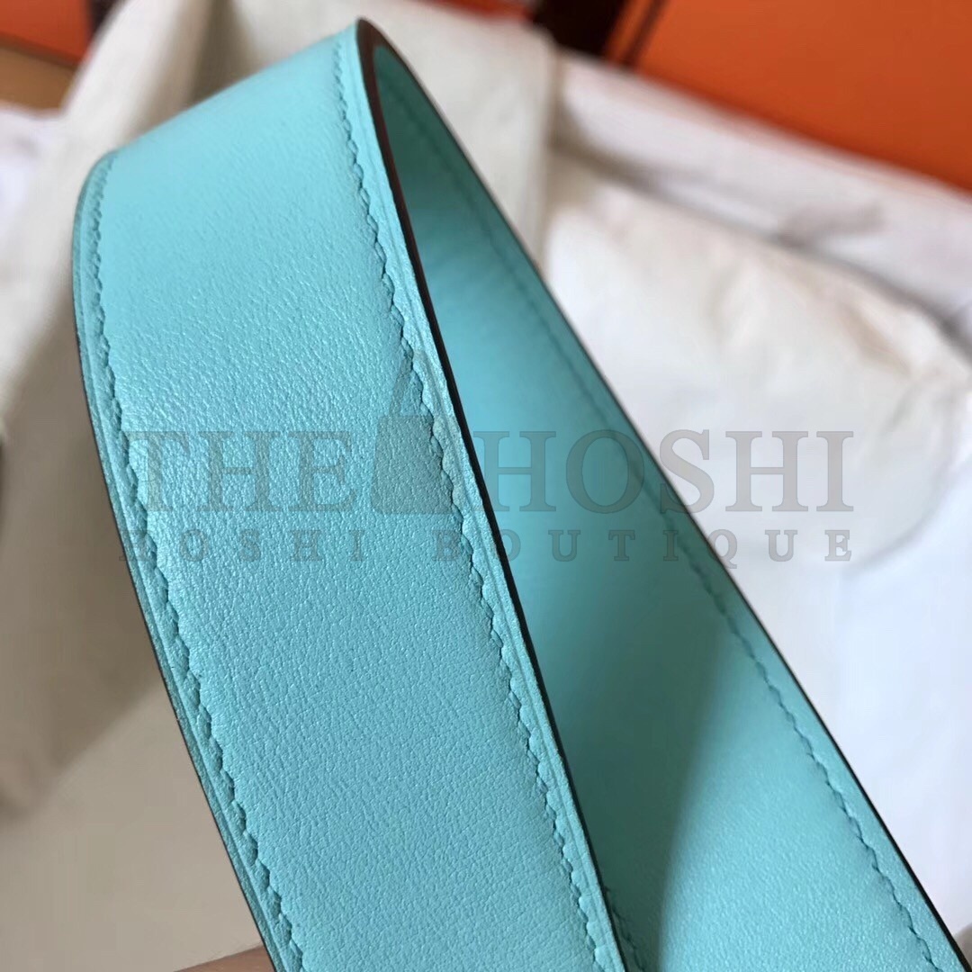 H**me5 Blue Atoll Lindy 26cm Swift Handmade Bag Master Quality