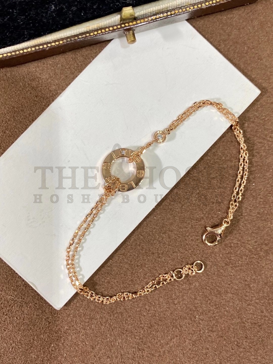 Ca*t1er LOVE BRACELET Dupe, Rose Gold Master Quality