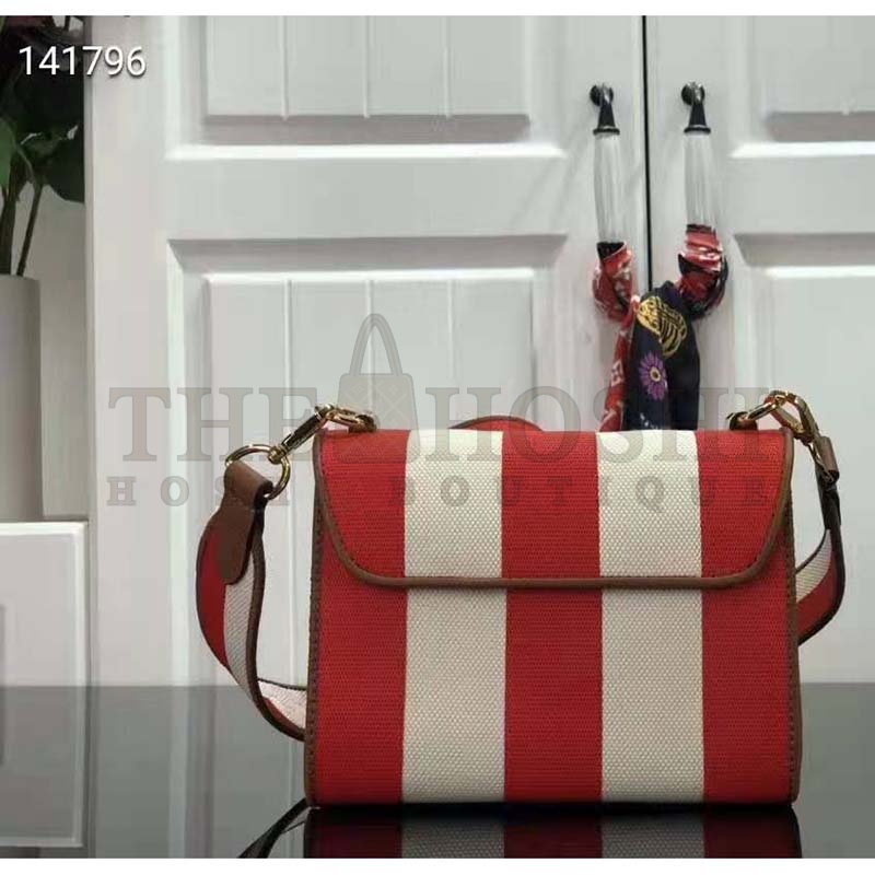 L0vis Vvtt0n LV Women Capucines BB Handbag Red Smooth Calfskin and Embroidered Canvas Master Quality