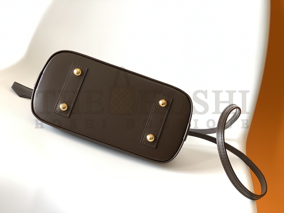 L0vis Vvtt0n LV Women Alma BB Handbag in Graphic Damier Ebene Canvas  N41221 M53152 Master Quality