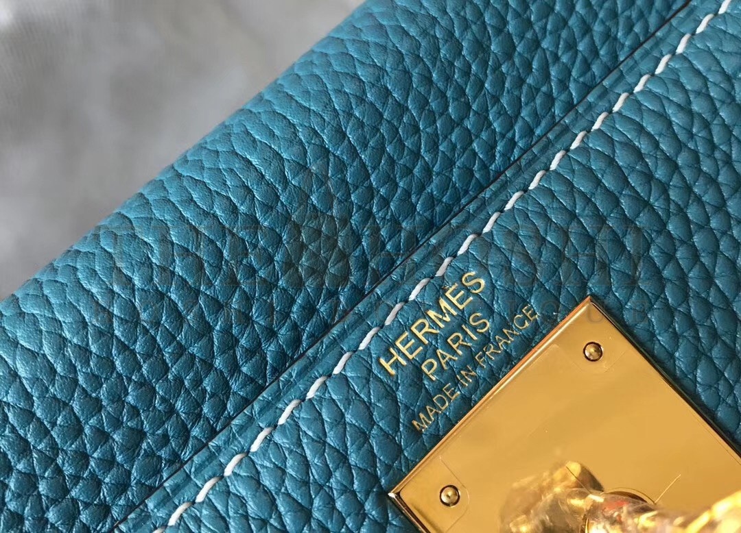 H**me5 Blue Jean Clemence Kelly 32cm Retourne Bag Master Quality