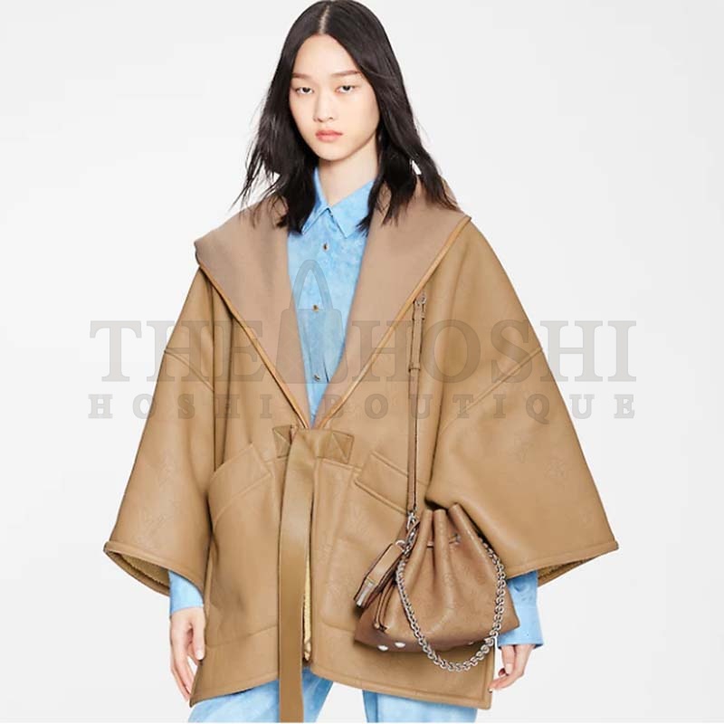 L0vis Vvtt0n LV Women Bella Bucket Bag Mahina Arizona Brown Calfskin Calf Monogram Master Quality