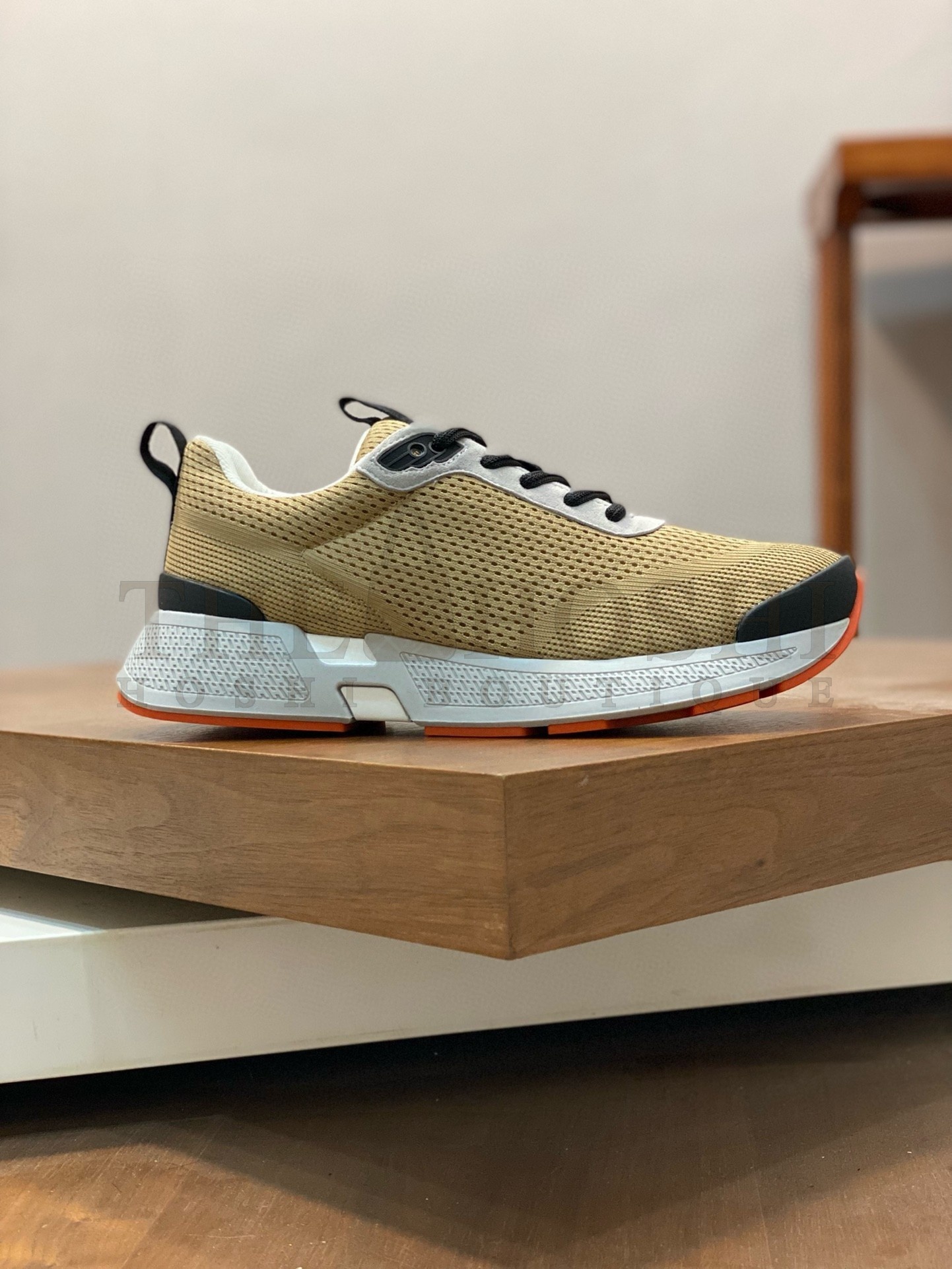 H**me5 Heros Sneakers in Khaki Technical Knit Master Quality