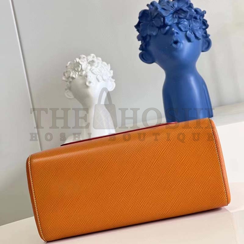 L0vis Vvtt0n LV Women Marelle Tote MM Gold Miel Brown Epi Grained Cowhide Master Quality