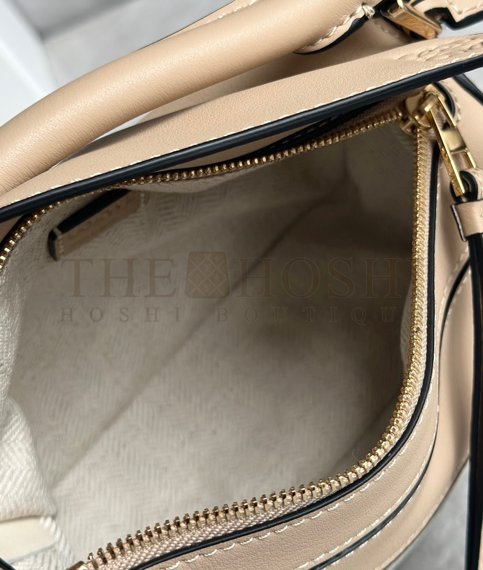 L0ew* Puzzle Mini Bag In White/Warm Desert Calfskin Master Quality