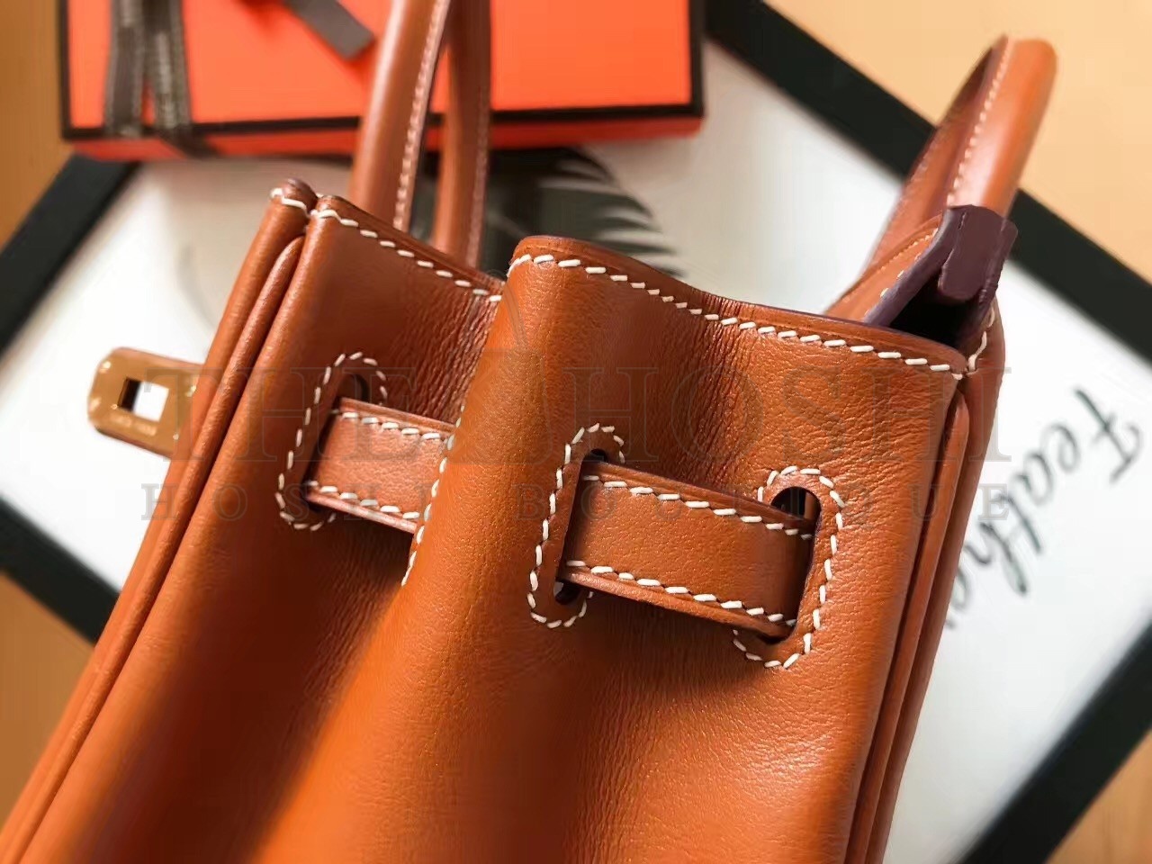 H**me5 Gold Birkin 25cm Swift Handmade Bag Master Quality