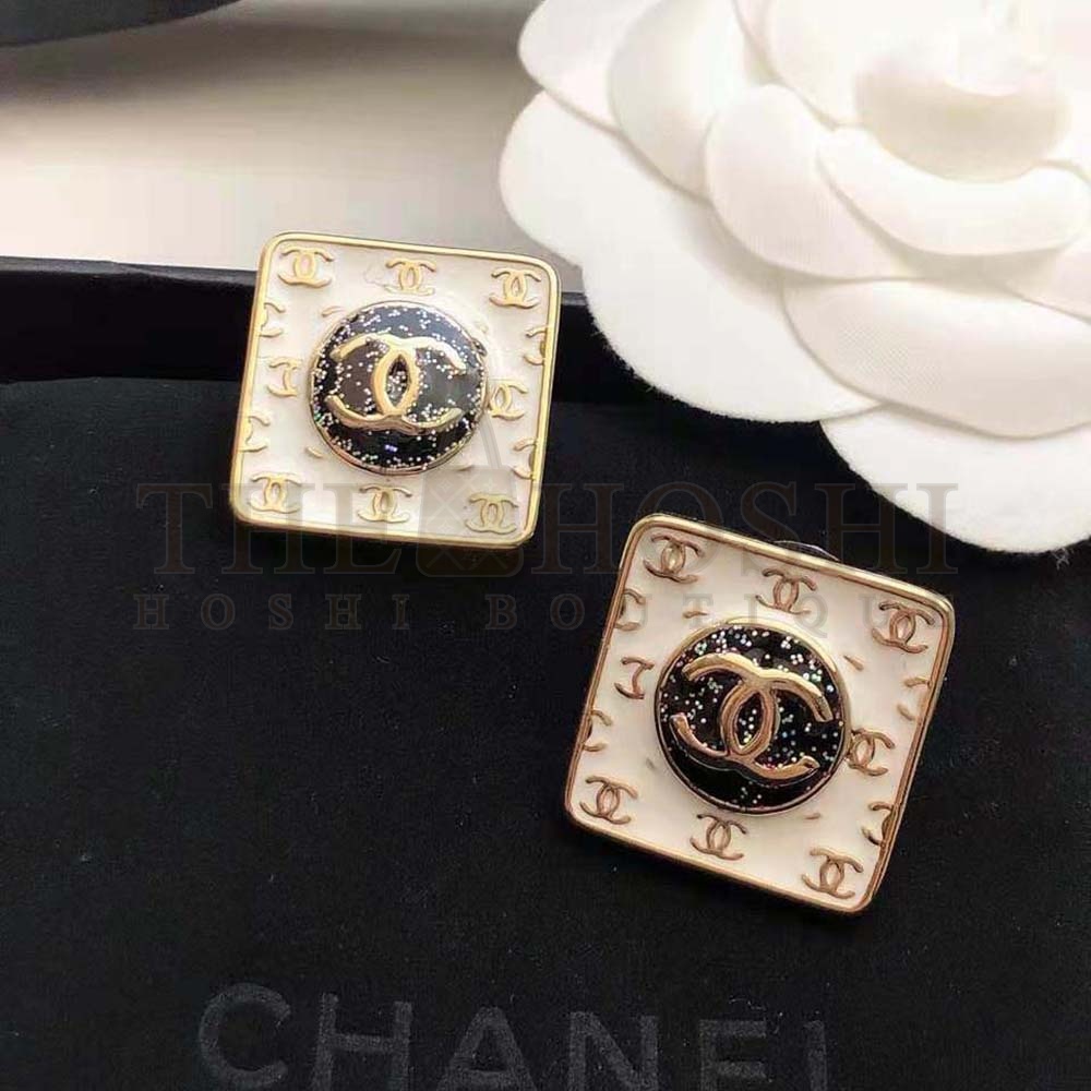 Ch**el Women Stud Earrings in Metal Master Quality