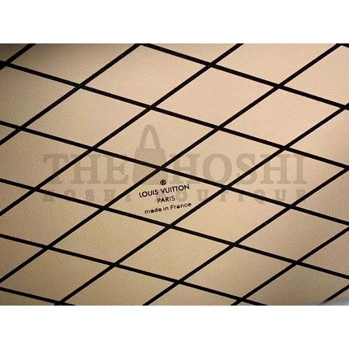 L0vis Vvtt0n LV Women Petite Malle Handbag Gray Denim Textile Jacquard Master Quality