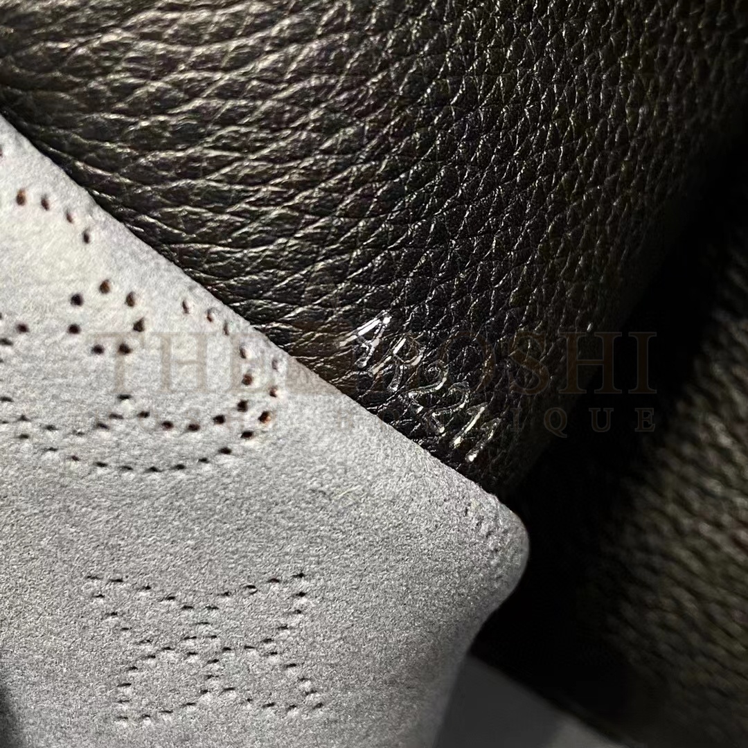 L0vis Vvtt0n LV Women Muria Bucket Bag Black Mahina Perforated Calf Leather Master Quality