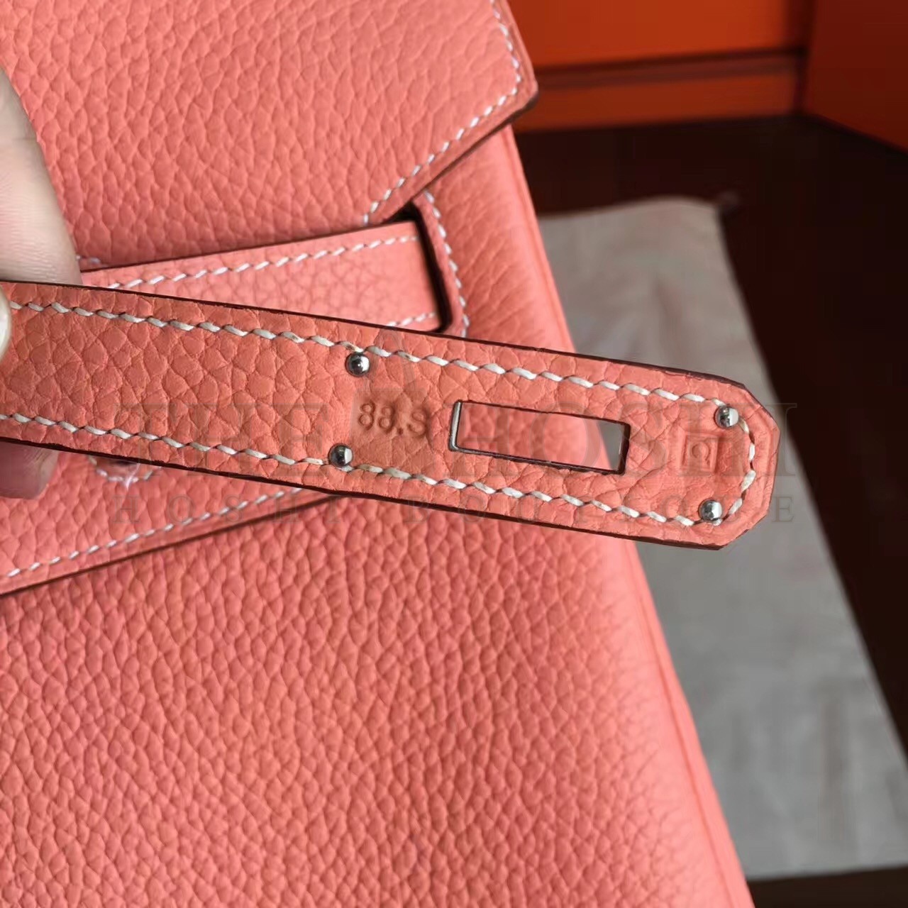 H**me5 Crevette Clemence Birkin 40cm Handmade Bag Master Quality