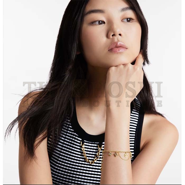 L0vis Vvtt0n Women LV Blooming S*pple Bracelet Brass Monogram Flowers LV Circle Master Quality