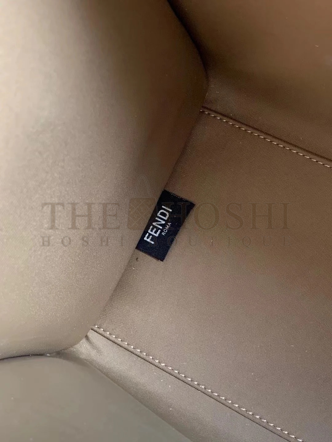 F**di Sunshine Medium Tote Bag In Beige FF Fabric Master Quality