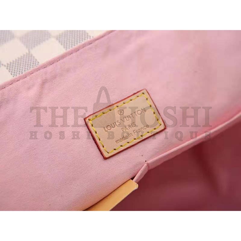 L0vis Vvtt0n LV Women Sperone Backpack in Damier Azur Canvas-Grey Master Quality