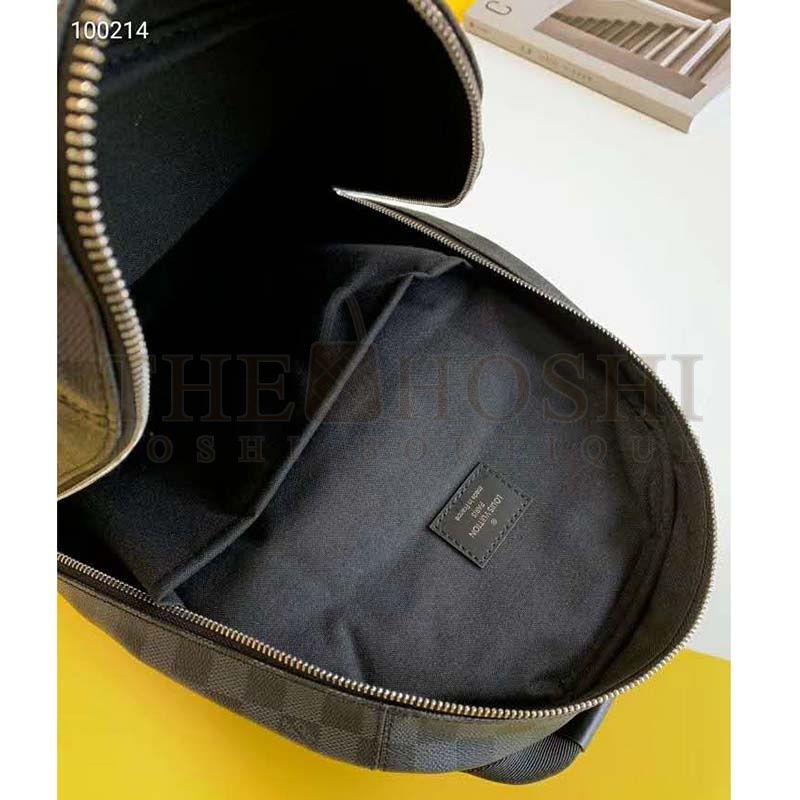 L0vis Vvtt0n LV Men Michael Backpack Damier Graphite Canvas-Grey Master Quality