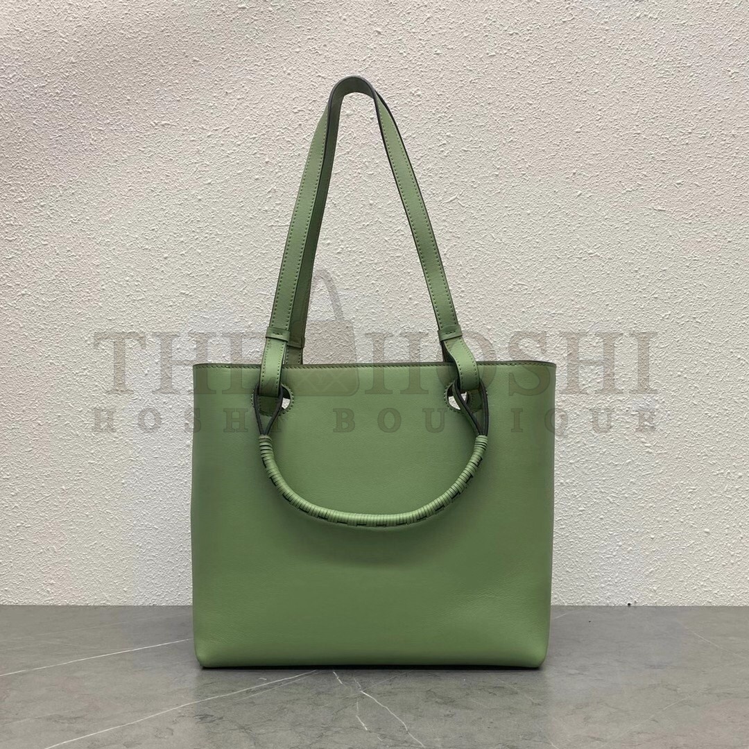 L0ew* Small Anagram Tote In Rosemary Classic Calfskin Master Quality