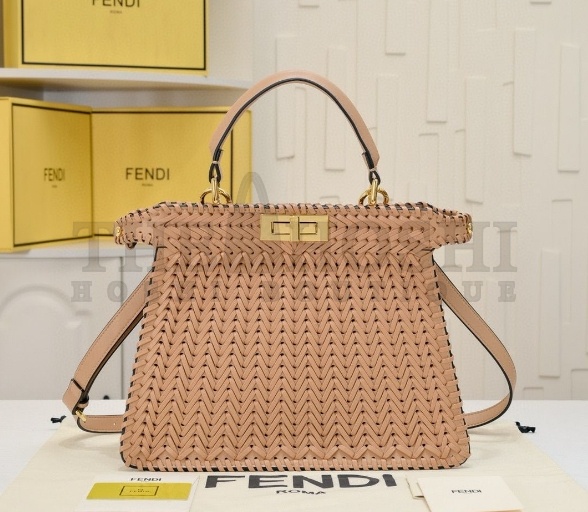 F**di Woven Peekaboo ISeeU Petite bag Master Quality