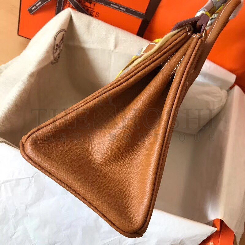 H**me5 Gold Birkin 30cm Epsom Handmade Bag Master Quality